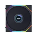 Lian Li Uni Fan TL LCD 120 1Pcs - BLACK